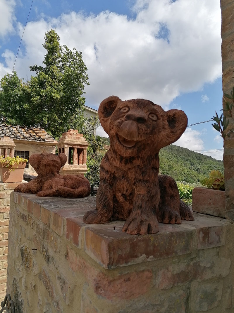 leoncini terracotta sculture silvia leoncini